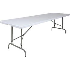 Rectangle - White Dining Tables Flash Furniture Kathryn Granite White 29x96"