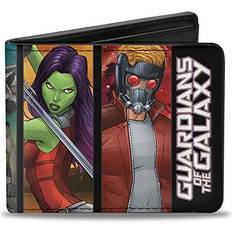 Wallets & Key Holders Buckle-Down mens Pu Bifold Guardians of the Galaxy 5-character Pose Panels Bi Fold Wallet, Multicolor, 4.0