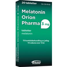Orion Pharma Melatonin 3 mg