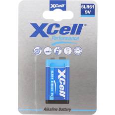 9V (6LR61) Batterien & Akkus XCell 9V Alkaline