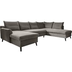 Stylish Stan Dark Gray Sofa 300cm