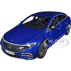Maisto Scale Models & Model Kits Maisto Mercedes-Benz EQS Blue Metallic "Special Edition" Series 1/27 Diecast Model Car