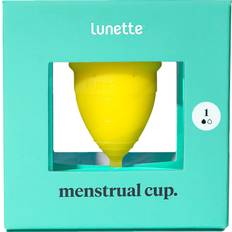Lunette Hygieneartikel Lunette menstrual cup. Menstruationstasse Größe 1 Gelb