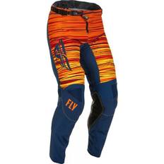 Motorcycle Pants Fly Racing Kinetic Wave Pants Navy Orange