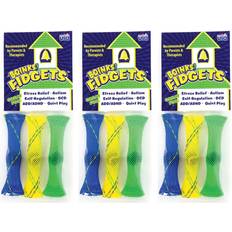 Fidget Toys Endless Possibilities Boinks Fidgets, Assorted, 3 Sets Quill Multicolor