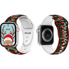 Waloo Christmas/Holiday Fun Themed Band for Apple Watch 38/40/41mm
