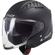 LS2 Motorcycle Helmets LS2 Copter Solid Matte Black Helmet