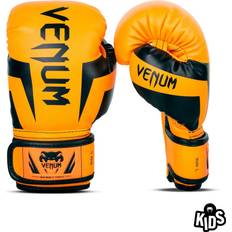 Martial Arts Venum Youth Elite Boxing Gloves, Boys' Small, Orange/Black