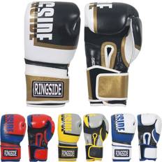 Gloves Ringside Ringside Omega Sparring Gloves, Men's, 14OZ, Silver/Yellow