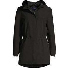 Lands' End Women Rain Jackets & Rain Coats Lands' End Women Waterproof Hooded Packable Raincoat