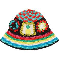 Damen - Mehrfarbig Hüte Alanui Positive Handmade Bucket Hat Bunt 01