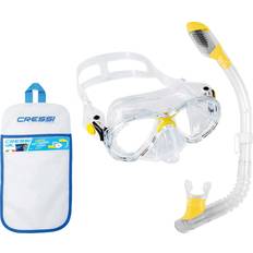 Swim & Water Sports Cressi Marea JR Mask Dry Snorkel Package Yellow