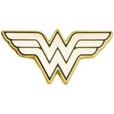 Gold Brooches Wonder Woman Logo Enamel Pin