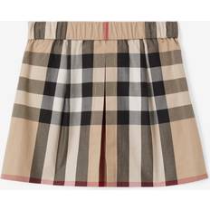 Babies Skirts Children's Clothing Burberry Childrens Exaggerated Check Pleated Cotton Skirt 2Y