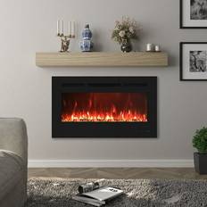 Soapstone Fireplaces Clihome 30 Built-in and Wall-Mounted Electric Fireplace 30 in