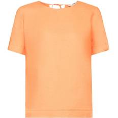 Damen - Orange Blusen Esprit Bluse mit Tropfenverschluss