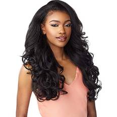 Synthetic Hair Wigs Instant Weave Synthetic Half Wig with Drawstring Cap 003