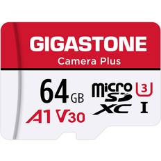 Memory Cards & USB Flash Drives [Gigastone] 64GB Micro SD Card, Camera Plus, MicroSDXC Memory Card for Wyze Cam, Video Camera, Security Camera, Smartphone, Fire tablet, 4K Video