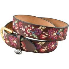Women - Yellow Belts Equine Couture Veronica Leather Belt
