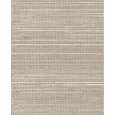Bollinger 24' L x 36" W Plain Grass Sisal Wallpaper Roll gray