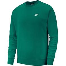 Unisex Pullover reduziert Nike Sportswear Club Fleece Crew Sweater - Malachite/White