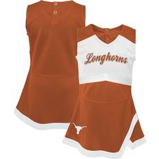 Orange Dresses Children's Clothing Outerstuff Girls Youth Texas Orange Texas Longhorns Cheer Captain Jumper Dress