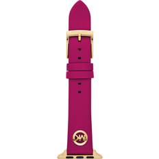 Michael Kors Smartwatch Strap Michael Kors Women's Fuschia Pink Band 38/40/41/42/44/45/49mm