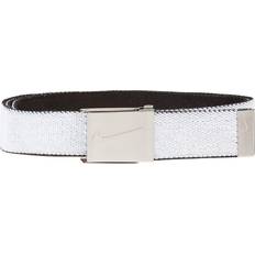 Nike Belts Nike Men's Reversible Stretch Woven Belt White/Black