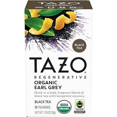 Tazo Organic Black Earl Grey Tea Bags 16 Tea