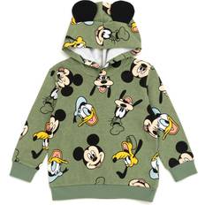 Babies Hoodies Children's Clothing Disney Mickey Mouse Goofy Donald Duck Toddler Boys Fleece Hoodie/Green 3T