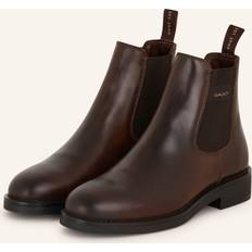 Gant Støvler & Boots Gant Prepdale Leather Chelsea Boot Dark Brown Brun