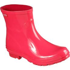 Skechers Rain Boots Skechers Women's Rain Check Neon Puddles Womens Wellingtons Pink
