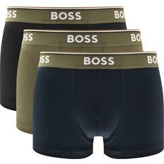 Hugo Boss Boxershorts Unterhosen Hugo Boss boxer-shorts aus baumwolle elastisch mit paket von drei 50499420 grün Mehrfarbig