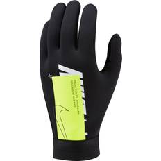 Soccer Nike Academy Hyperwarm Field Player Gloves Black-Volt