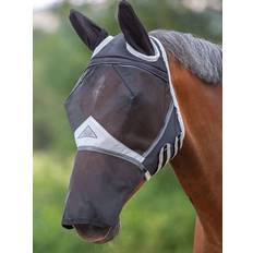 Shires Grooming & Care Shires Fine Mesh Fly Mask w/Ears/Nose XFull Black