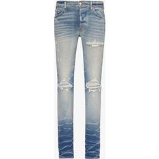 Amiri Jeans Amiri Blue MX1 Bandana Jeans WAIST