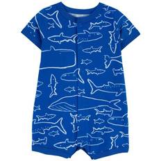 Carter's Baby Whale Snap-Up Romper - Navy