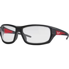 Eye Protections Milwaukee Anti-Fog Performance Safety Glasses Clear Lens Black/Red Frame pc