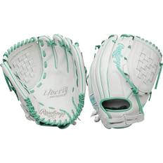 Baseball Gloves & Mitts Rawlings Liberty Advanced 12" Pitcher/Infield Softball Glove Right Hand Throw White/Mint