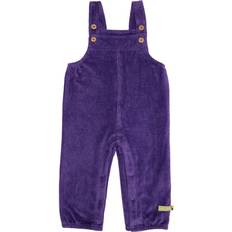 Lila Jumpsuits loud proud Baby & Kinder Latzhose Cord, GOTS-zertifiziert Violet\Lila\ 98/104