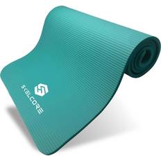 Balancefrom Fitness Gocloud 1 Extra Thick Exercise Mat W/Carrying