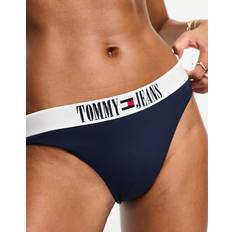 Bikinihosen Tommy Hilfiger Jeans Bikini-Unterteil UW0UW04451 Dunkelblau