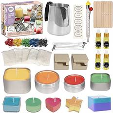 Hapinest DIY Candle Making Kit for Kids Girls Teens Adults | Beginner Arts & Crafts Make Your Own Candle Set | Starter Kit