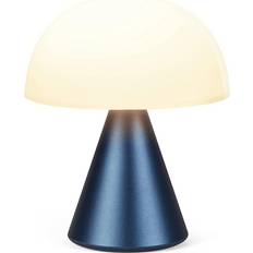 Lexon Mina M LED Dark Blue Table Lamp 4.3"