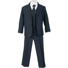 Suits Children's Clothing Avery Hill Boys Formal Piece Suit with Shirt and Vest NB Navy Blue