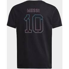 Children's Clothing adidas Kids' Messi Name and Number T-Shirt Black