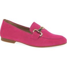 Golden Loafers Gabor Women's Jangle Womens Loafers Pink Sde Gold Tr pink sde gold tr