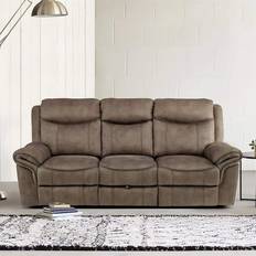 Homelegance 8206NF-3 40.25 Double Reclining Sofa 3 Seater