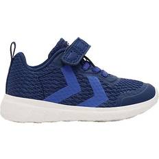 24 Joggesko Hummel Kid's Actus Ml Recycled Trainers - Navy Peony
