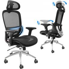 Vevor Ergonomic Mesh Black Office Chair 50.8"